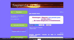 Desktop Screenshot of leblogdetoujoursla.com