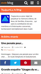 Mobile Screenshot of leblogdetoujoursla.com